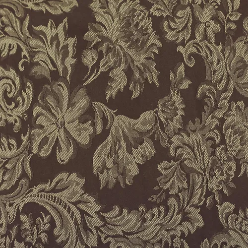 Vista 13 de Ultimate Textile Miranda - Mantel redondo de damasco (114 pulgadas), color burdeos