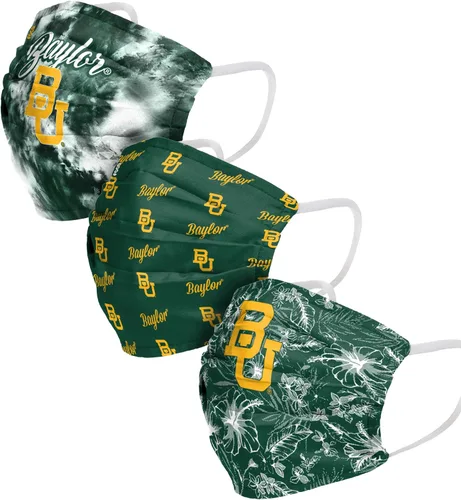 Vista 7 de FOCO - Cubrebocas reutilizable y lavable con logo del equipo NCAA para el partido