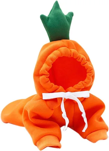 Vista 11 de Sudaderas con capucha para perro, ropa de rana para mascotas, suéter cálido de invierno, abrigo, ropa para perrito, ropa para cachorros, disfraz
