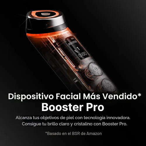 Vista 2 de medicube K-Viral Duo para tono de piel desigual: Age-R Booster Pro Dispositivo de brillo de vidrio real 6 en 1 y hidratante facial de cápsulas