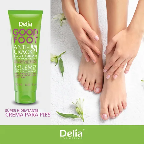 Vista 3 de Delia Good Foot - Suero antigrietas para pies, súper hidratante - 2.0 fl oz