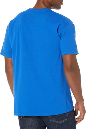 Vista 2 de DC Comics Superman S Super Logo Men's Blue T-Shirt Tee Shirt