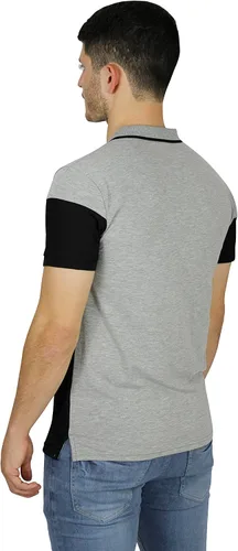Vista 2 de Chili Beans Polo de manga corta multicolor para hombre Ajuste delgado Elástico y cómodo 65% algodón y 35% poliéster