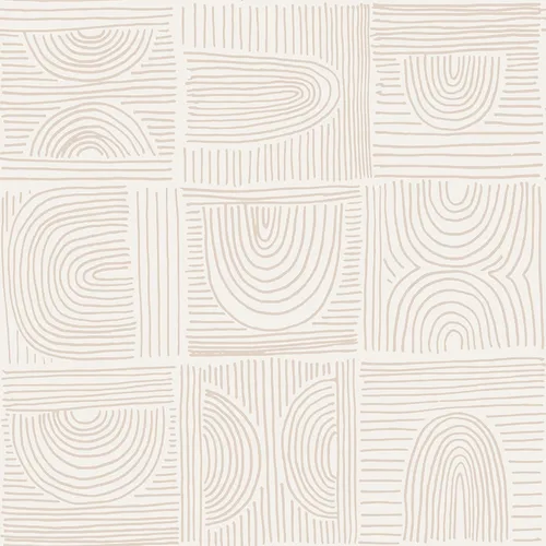Vista 7 de VEELIKE Papel tapiz geométrico bohemio con arcos amarillos para despegar y pegar, extraíble, para dormitorio, baño, 17.7 x 118 pulgadas, papel tapiz
