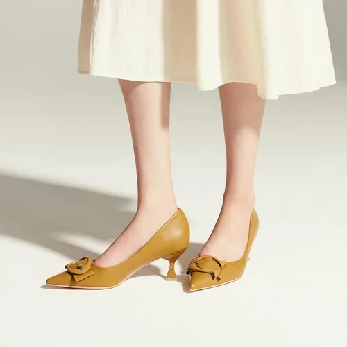 Vista 5 de C.Paravano Zapatos de tacón bajo para mujer Zapatos de tacón bajo para mujer Zapatos de tacón de diseñador para mujer Tacones de gatito