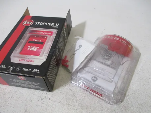 Vista 3 de STI -1100 Tapón II con bocina (batería de 9V) para estaciones de descarga