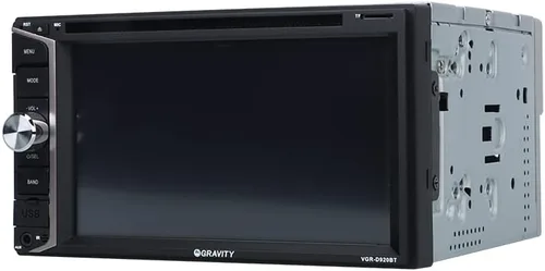 Vista 6 de Gravity D920BT - Receptor estéreo de coche de 6.2 pulgadas, 200 vatios, doble DIN 2DIN, pantalla táctil HD con DVD/CD/MP3/FM/USB/SD, compatible