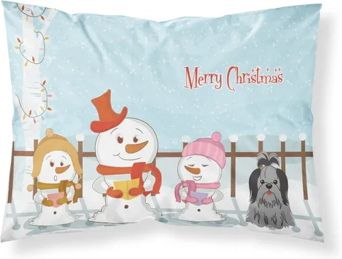 Vista 54 de Caroline's Treasures BB2515PILLOWCASE Between Friends Appenzeller Sennenhund - Funda de almohada de tela estándar, ligera, súper suave, fácil