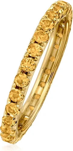 Vista 3 de Ross-Simons Eternity Gemstone Band in 14kt Yellow Gold