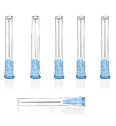 Vista 9 de Paquete de 100 suministros de laboratorio desechables de 18Ga 1 pulg/25mm con envasado sellado individualmente