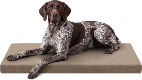 Vista 30 de K9 Ballistics Cama ortopédica Ripstop resistente – Almohadilla duradera para perrera con funda lavable para perros grandes, 41 x 27 pulgadas se azul