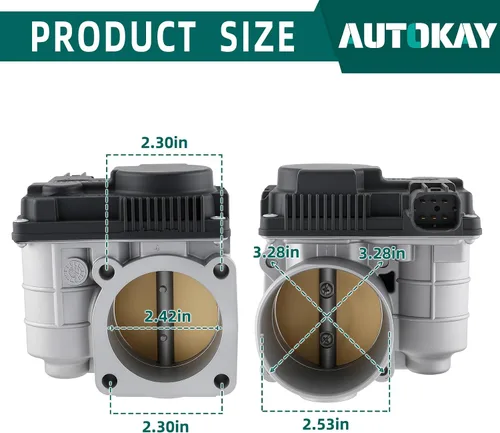 Vista 4 de AUTOKAY 16119-AE013 Nuevo cuerpo electrónico del acelerador con sensores TPS para Nissan Sentra Altima 2002-2006 X-Trail 2005 2006 2.5L L4 RE#