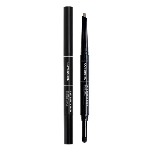Vista 4 de CoverGirl Easy Breezy Brow, Fill+Define Lápices [505] Marrón intenso 2 unidades (paquete de 3)