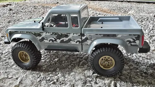 Vista 5 de Juego de calcomanías de cuerpo para Element RC Enduro Sendero Escala 1/10 Radio Controlado Rock Crawler (camuflaje de nieve)