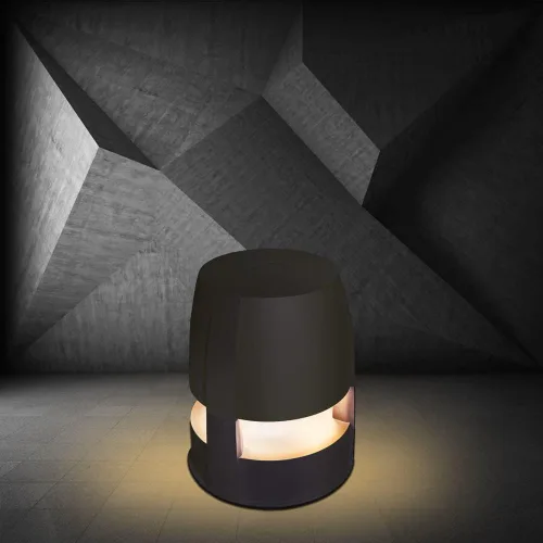 Vista 5 de OSD Forza Lum Omni - Altavoz de 360° y luz de camino LED, altavoz de rango completo de 8 pulgadas - 200 W, 800 lúmenes luces LED frías, carcasa