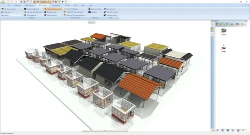 Vista 6 de Home design software compatible with Windows 11, 10, 8.1, 7 – Design your dream house including photovoltaic installations - 3D CAD 11 Architecture