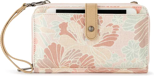 Vista 26 de Sakroots Artist Circle - Cartera/Brazalete grande para teléfono celular Aqua World