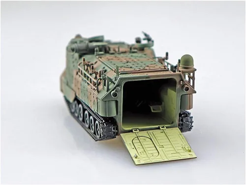 Vista 2 de Aoshima Kit de escala 1/24 056653 JGSDF Vehículo anfibio de asalto (AAVC7A1 RAM/RS) Operación de aterrizaje de islotes de comando - Kit