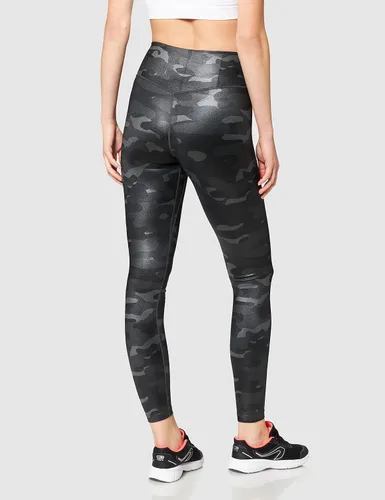 Vista 4 de Nike Dri-FIT One - Leggings de camuflaje de tiro medio para mujer