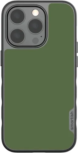 Vista 9 de Smartish - Funda delgada para iPhone 11 Pro Max verde militar - Gripmunk [ligera + protectora] Funda de agarre fino para teléfono celular con cámara