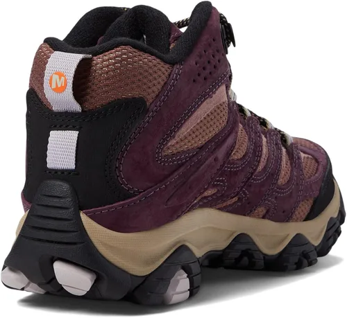 Vista 5 de Merrell Moab 3 Mid - Zapatos impermeables para mujer, construcción con cordones, ajuste seguro y puntera protectora
