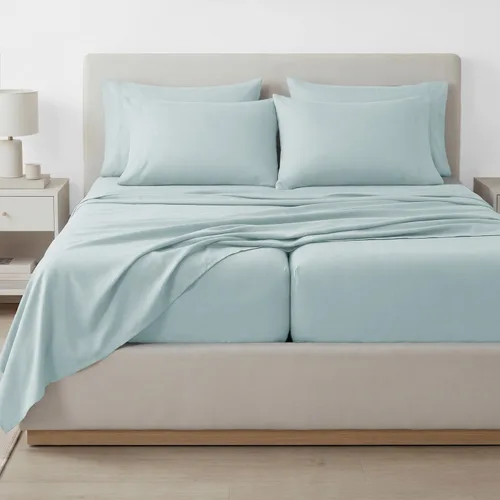 Vista 35 de Southshore Fine Living, Inc. Juego de sábanas de 4 piezas, 21 pulgadas de profundidad con sábana bajera, microfibra suave, sábana encimera de gran