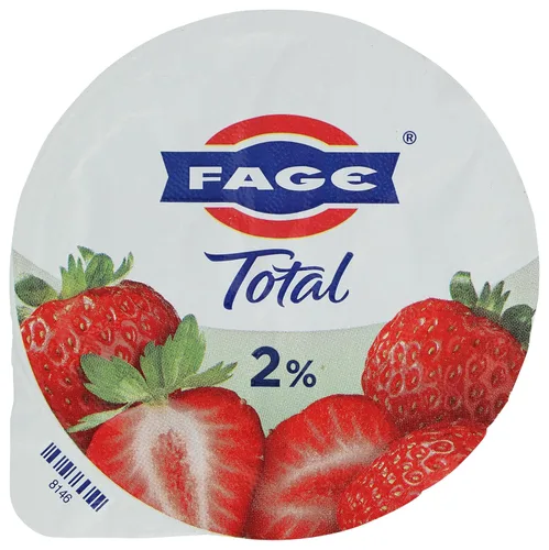 Vista 5 de Fage Total - Yogur griego, 2%, fresa, 5.3 onzas
