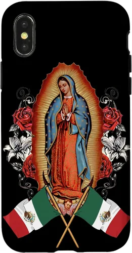 Vista 5 de Funda para iPhone 12 mini Nuestra Señora Virgen De Guadalupe Virgen María Mexicana