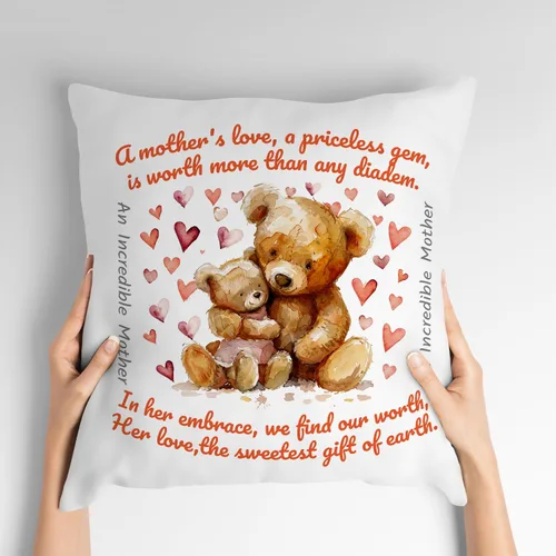 Vista 4 de Almohada para el día de la madre para mujer, almohada personalizada, regalos para mamá, regalos para mamá, almohada para mamá