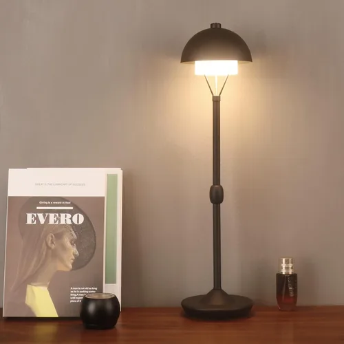 Vista 13 de Modern Table Lamp Cordless Portable Desk Lamp, 2700K Stepless Dimming Rechargeable Battery Operated LED Lights for Bedroom, USB-C Charging