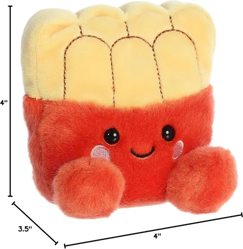 Vista 6 de Aurora® Adorable Palm Pals™ Frenchy Fries™ Animal de peluche - Divertido muñeco coleccionable para niños y coleccionistas adultos - Perfecto