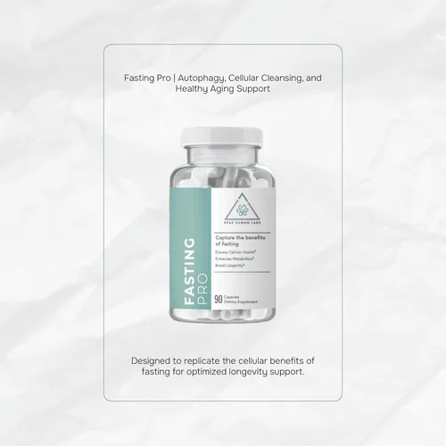 Vista 2 de Fasting Pro - Complejo de espermidina de 10 mg de alta potencia - Fórmula de 12 ingredientes para autofagia, limpieza celular y apoyo al