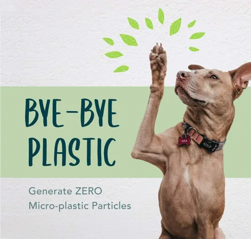 Vista 6 de 60 bolsas compostables para excrementos de perro, extragruesas, a prueba de fugas, sin perfume, ecológicas, 9 x 13 pulgadas