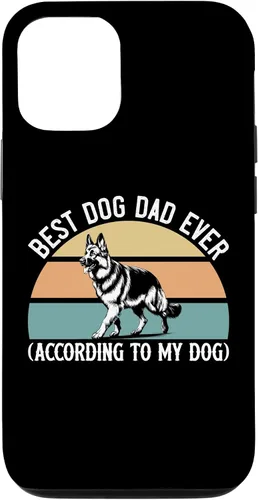 Vista 27 de German Shepherd Best Dog Dad Ever According to My Dog, GSD Case for iPhone XR