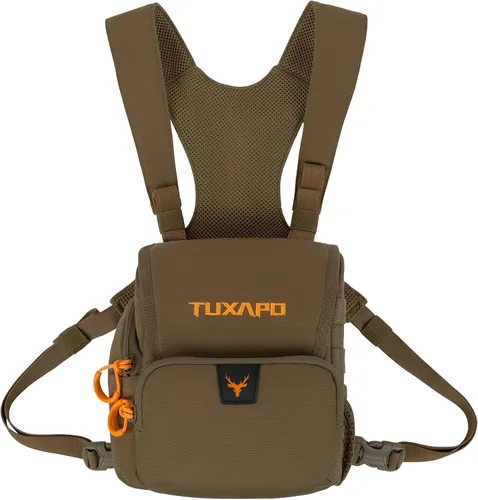 Vista 12 de Paquete de arnés de binoculares con funda para telémetro, cubierta contra la lluvia, estuche para binoculares para caza, senderismo, tiro