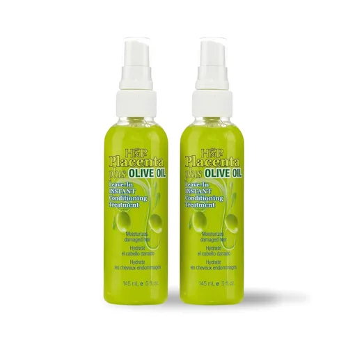 Vista 7 de HNP Tratamiento acondicionador sin enjuague de placenta con aceite de oliva, 5 onzas