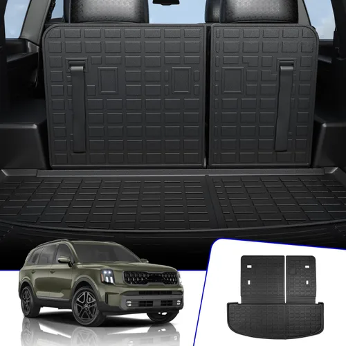 Vista 26 de Rongtaod Alfombrilla de carga y respaldo para Jeep Grand Cherokee L 2021