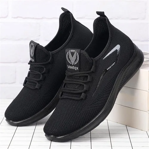Vista 4 de Zapatos casuales para hombre, zapatos para correr, zapatos de trabajo cómodos de moda, para entrenamiento, pantalones cortos deportivos