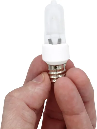 Vista 3 de Technical Precision Bombilla de repuesto KX60FR/E12 JD de 60 W, 120 V, 60 W, T3, Krypton, esmerilada, 2700 K, blanco cálido, 1 paquete