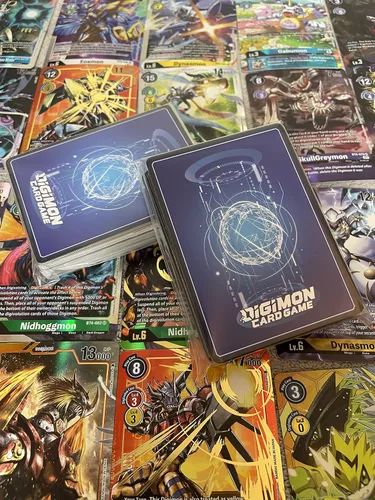 Vista 2 de Juego de cartas Digimon TCG 50 Card Lot- Paquete de expansión