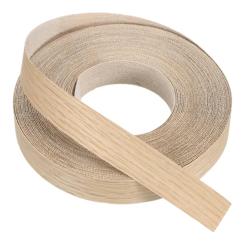 Vista 10 de PATIKIL Bandas de borde de abedul, cinta de chapa de madera de 1-1/2 pulgadas x 25 pies, bandas de borde de madera contrachapada flexible prepegadas