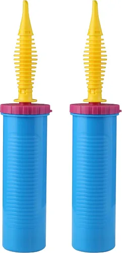 Vista 7 de Hand Balloon Pump, Dual Action Two-Way Inflator, Manual Air Blower for Balloons