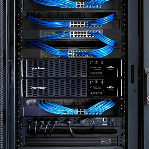 Vista 8 de CyberPower Respaldo de batería de UPS de onda sinusoidal de la aplicación inteligente PR750RT2UC
