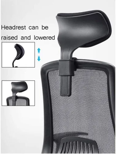 Vista 3 de Silla de oficina, silla de oficina ergonómica, silla de escritorio, silla de computadora, silla de juegos para el hogar, silla ergonómica, silla