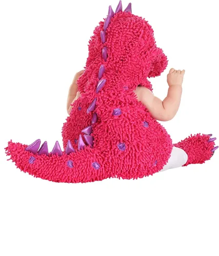 Vista 3 de Disfraz infantil de dinosaurio de burbujas para niñas