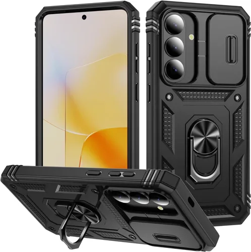 Vista 49 de Funda para Galaxy Note 20 Ultra, a prueba de golpes, resistente a los impactos con cubierta protectora de lente deslizante para Samsung Galaxy Note