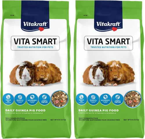 Vista 9 de Vitakraft Vita Smart - Comida para conejillo de indias, 4 libras