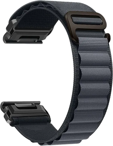 Vista 12 de Correas de reloj Quickfit de 1.024 in compatibles con Garmin Fenix 8 2.008 in 7x 6x Pro Tactix 7 Pro 5x Plus Enduro 3 2, Alpine Loop correas