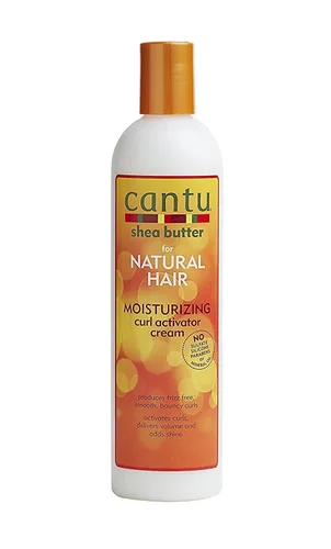 Vista 3 de Cantu Crema hidratante activadora de rizos de manteca de karité, 3 onzas líquidas