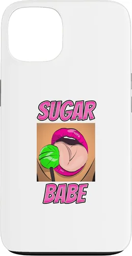 Vista 7 de Sugar Babe Sexy Woman Lick Lollipop Cartoon Comic hot Fun Case for iPhone 16